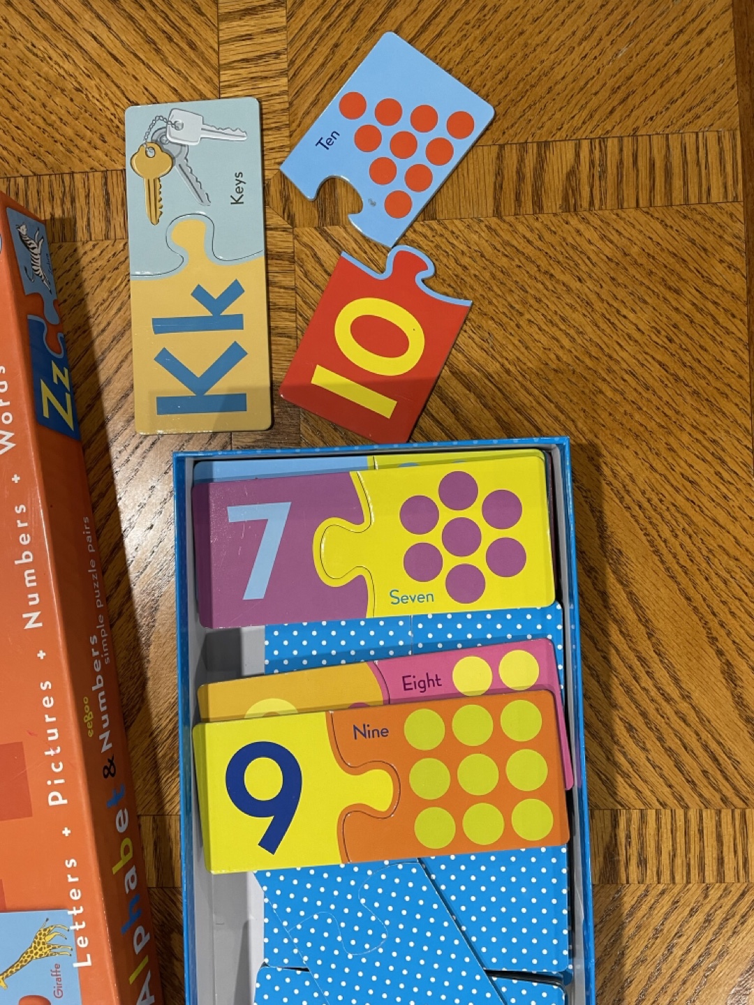 #freecycle  eeboo Alphabet & Numbers Puzzle