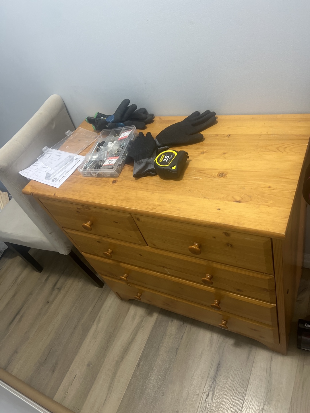 Wooden Chest of Drawers - photo 2