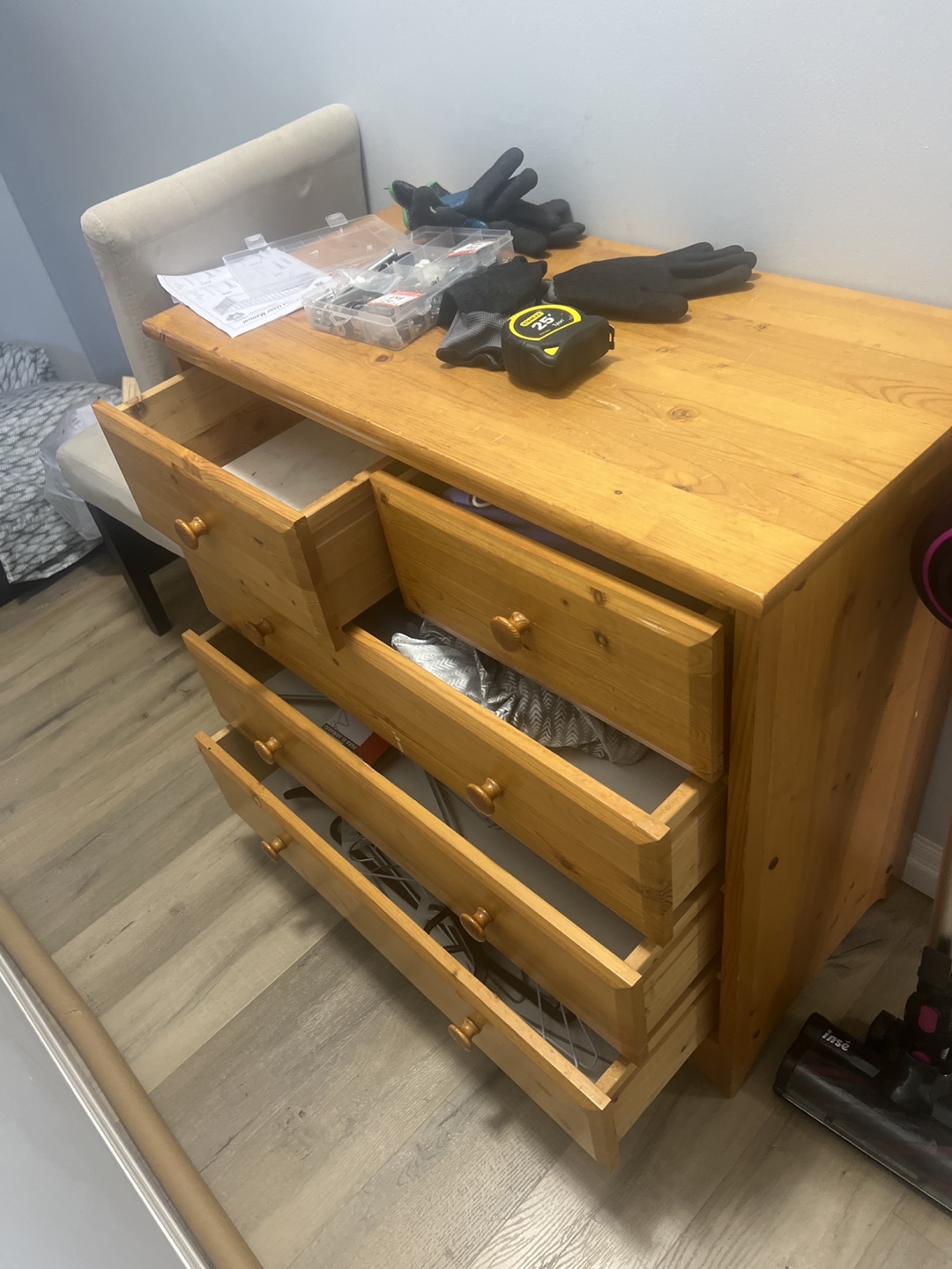 Wooden Chest of Drawers