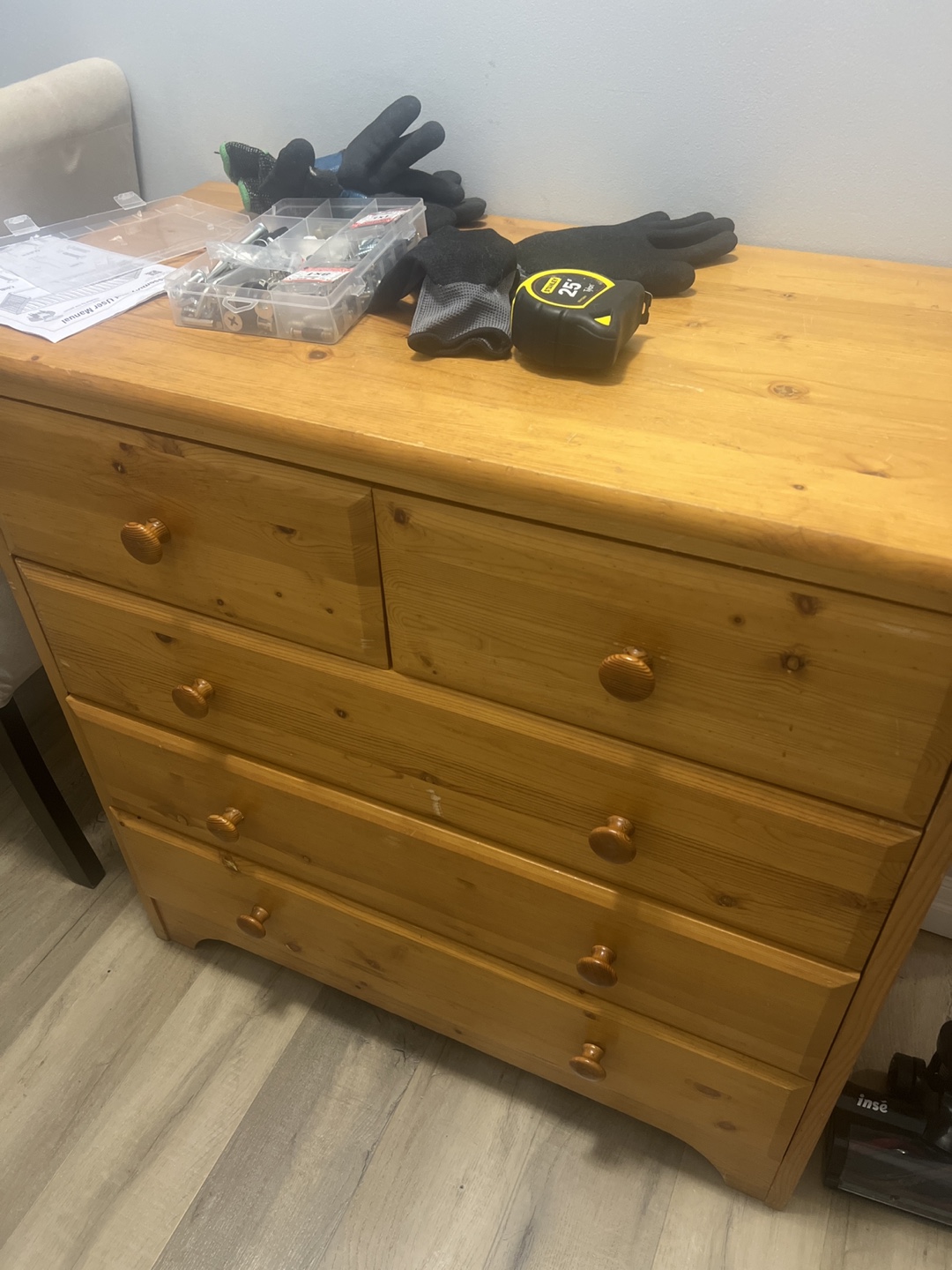 Wooden Chest of Drawers - photo 3