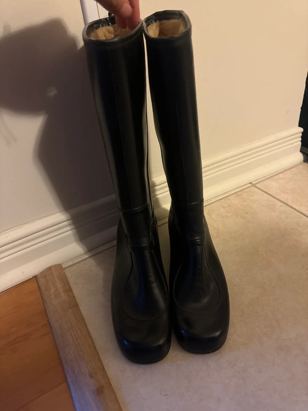 Waterproof Warm Black Boots thumbnail