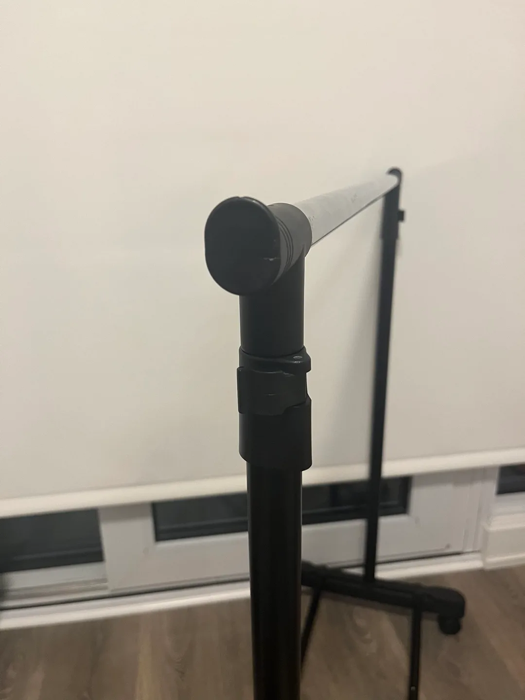 Rolling Clothes Rack with Shelf image indicator(3)