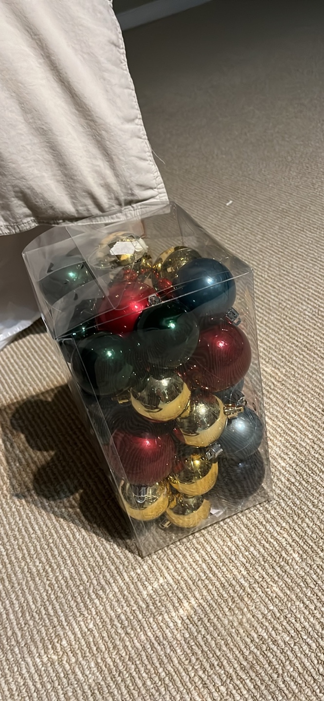 Small Artificial Christmas Tree with Ornaments and Lights - photo 4