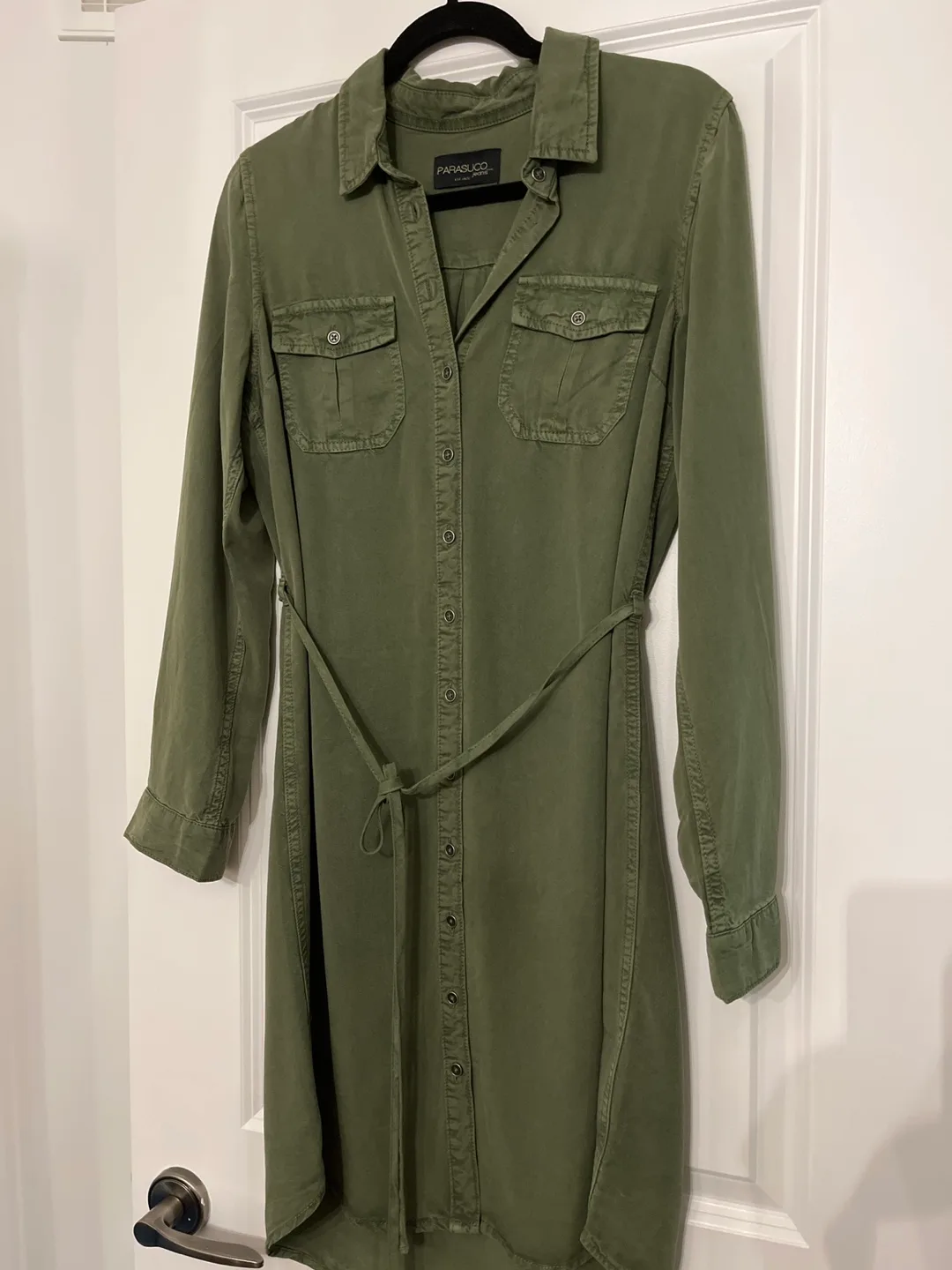 Parasuco Green Shirt Dress image indicator(3)