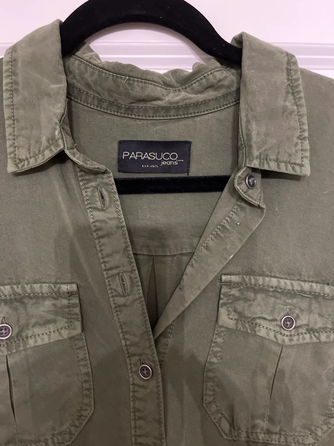 Parasuco Green Shirt Dress image indicator(2)