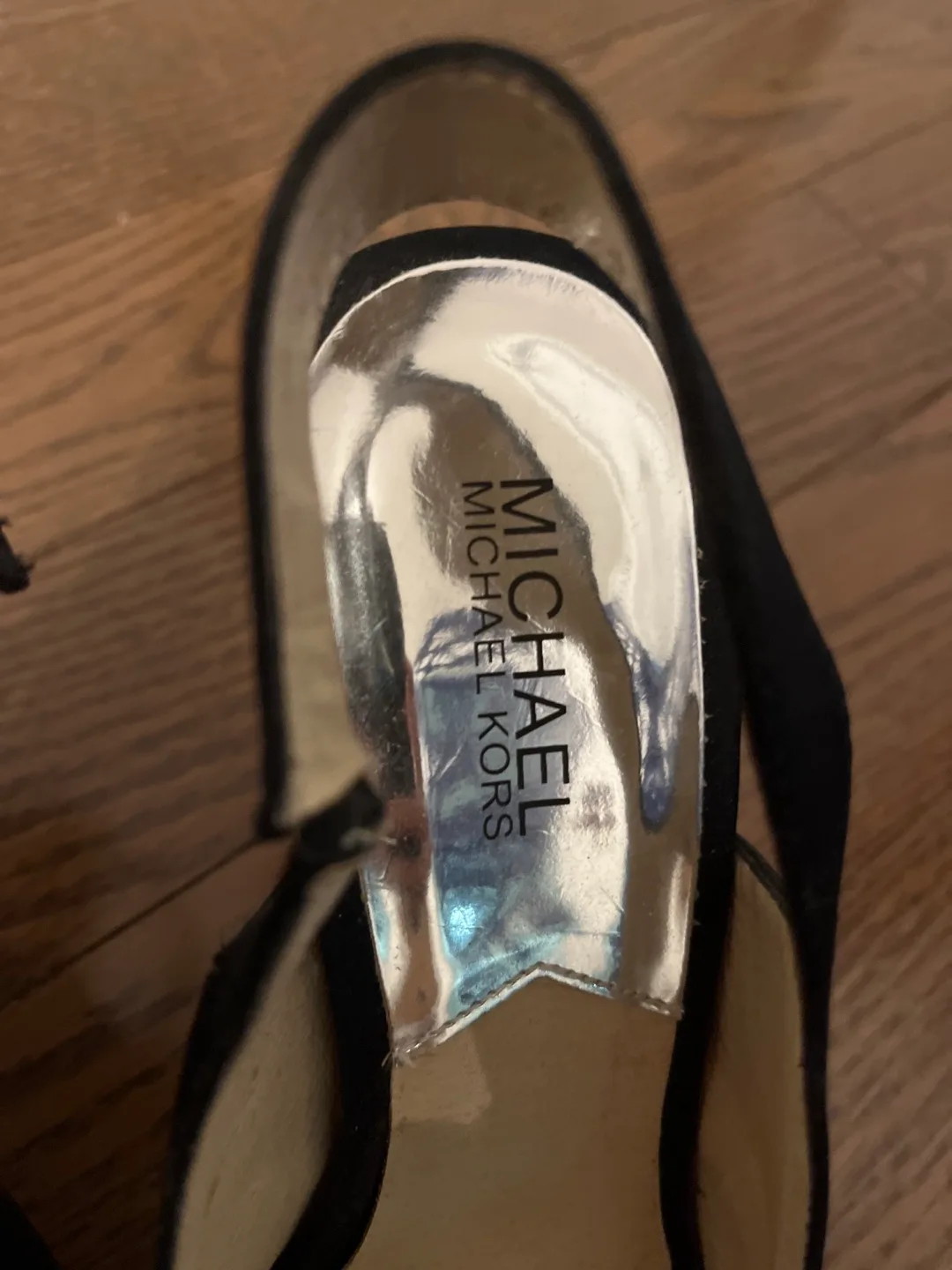 Michael Kors Black Slingback Heels image indicator(4)