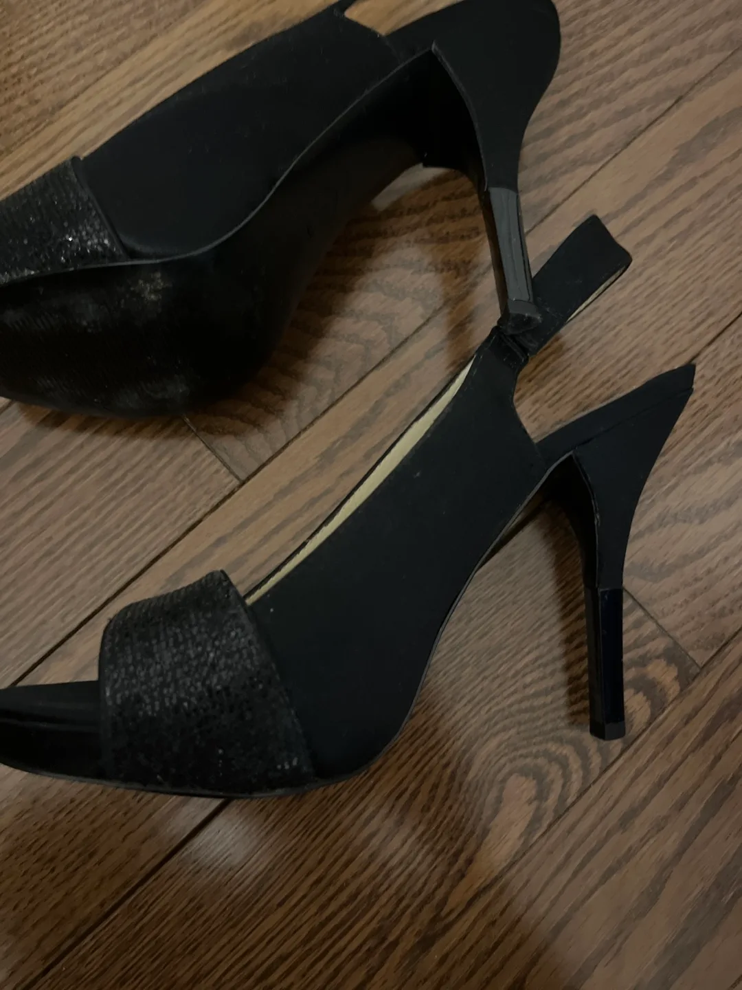 Michael Kors Black Slingback Heels image indicator(3)