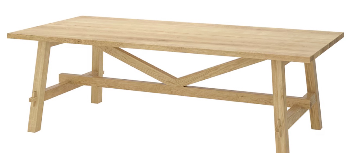 IKEA MÖCKELBY Oak Dining Table