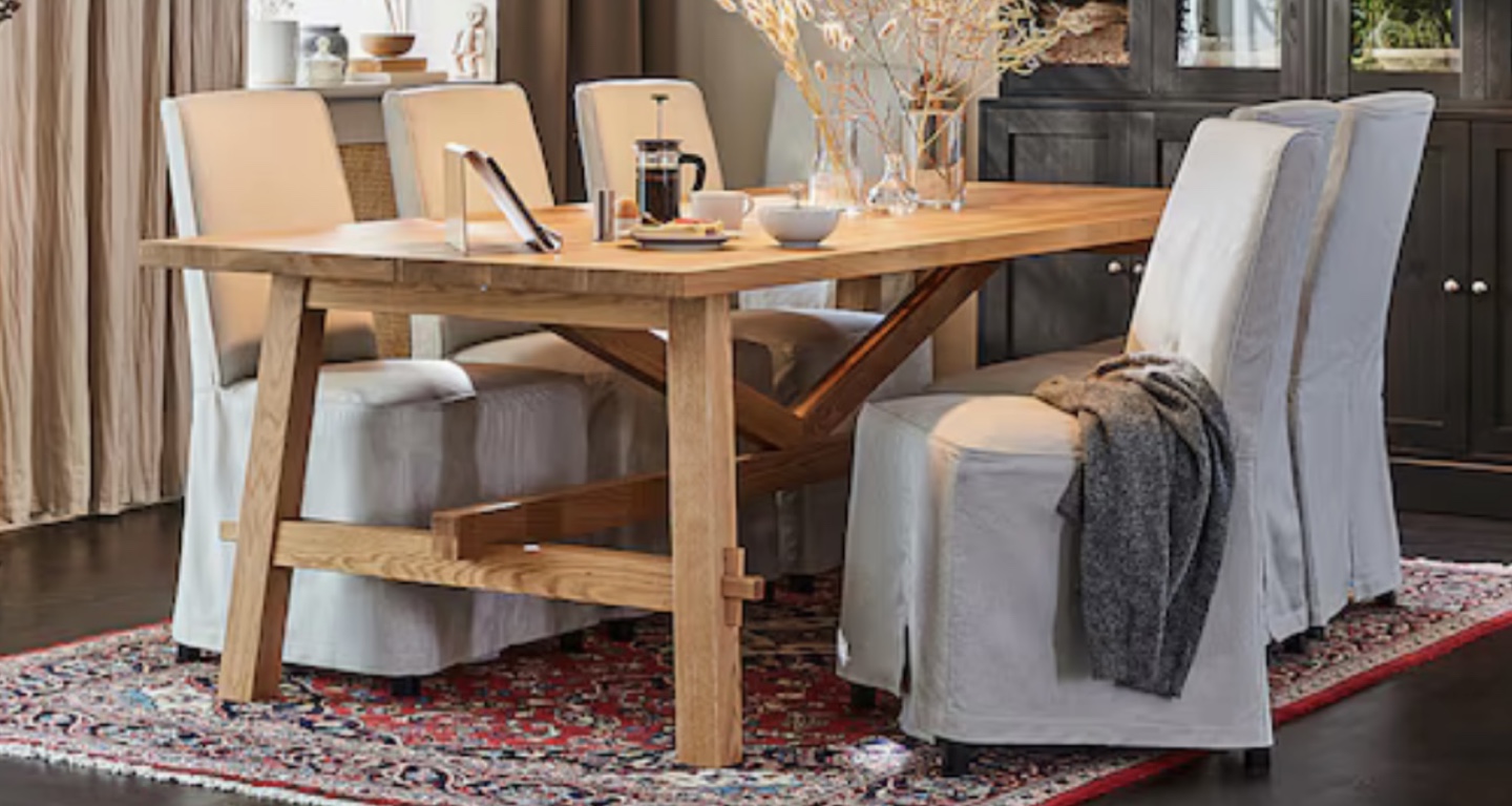 IKEA MÖCKELBY Oak Dining Table - photo 2