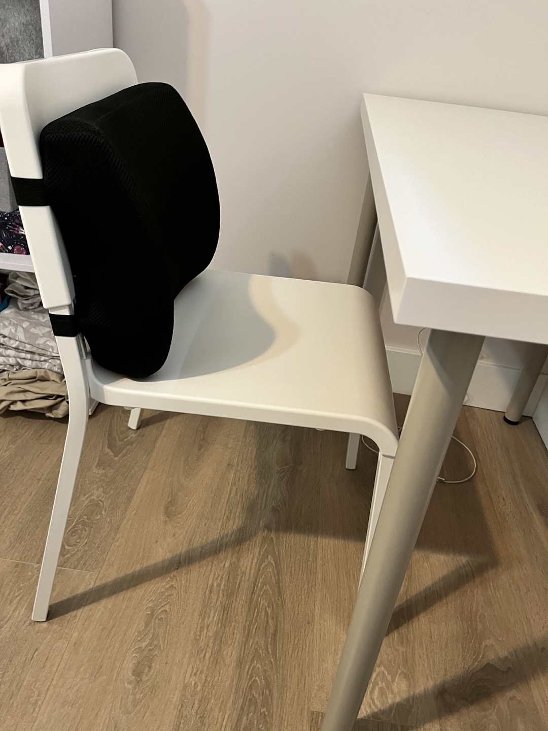 IKEA TEODORES Chair and LINNMON/ADILS Table Set - photo 2