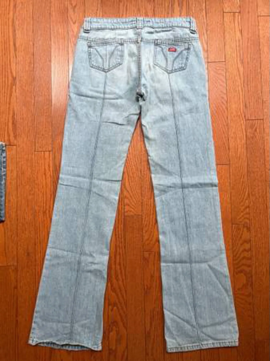 Miss Sixty  Light Wash Cargo Jeans 26 image indicator(4)