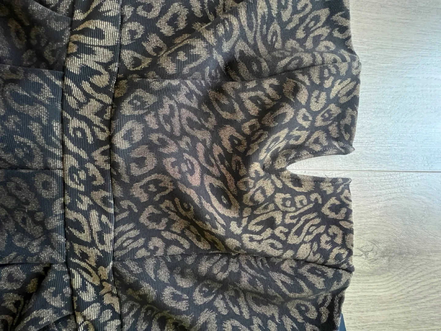 One Clothing Gold Leopard Print Romper Small image indicator(7)