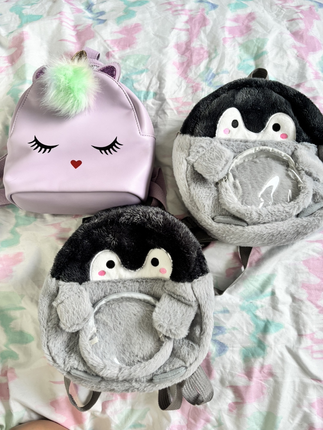 3 Mini Backpacks