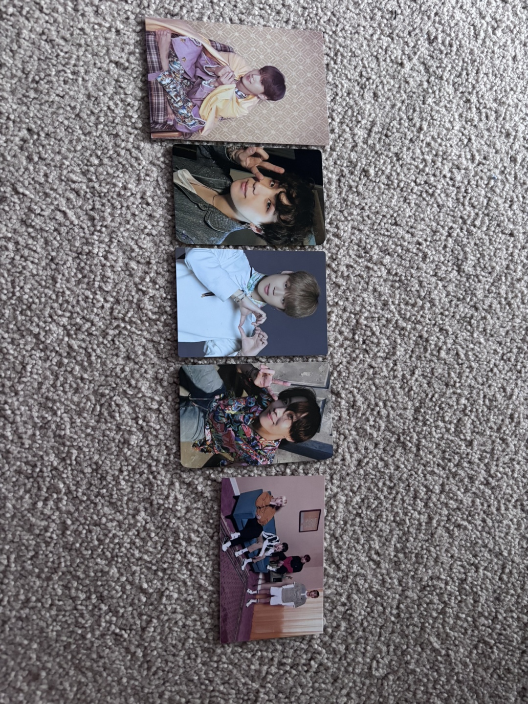 BTS Photocards