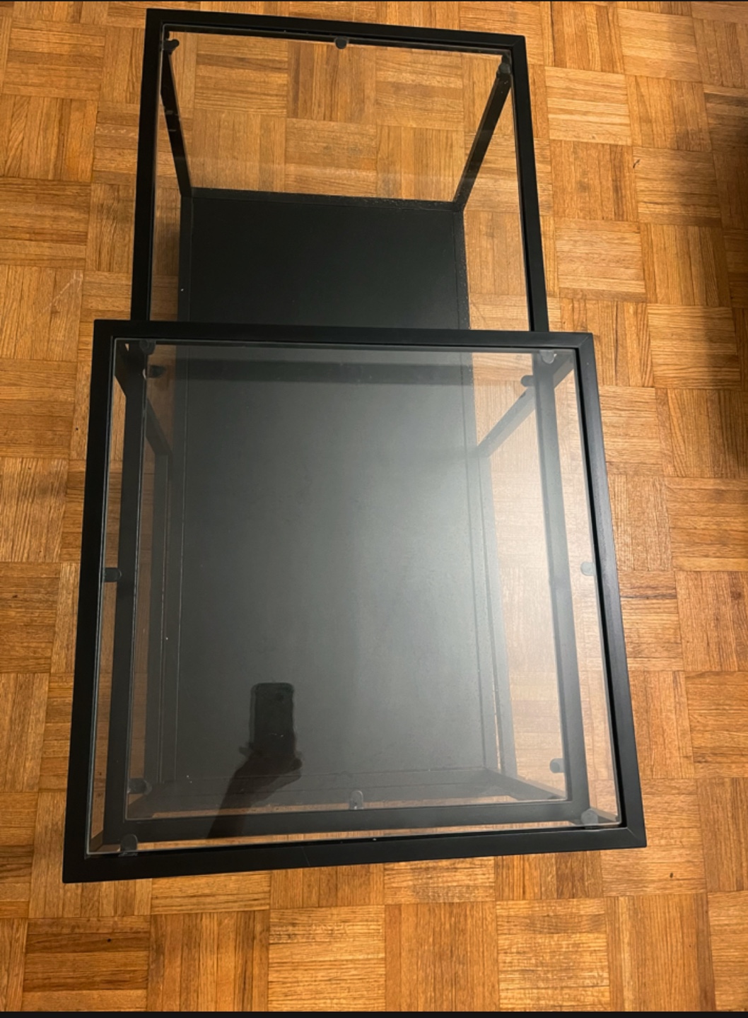 Glass Coffee Table Set