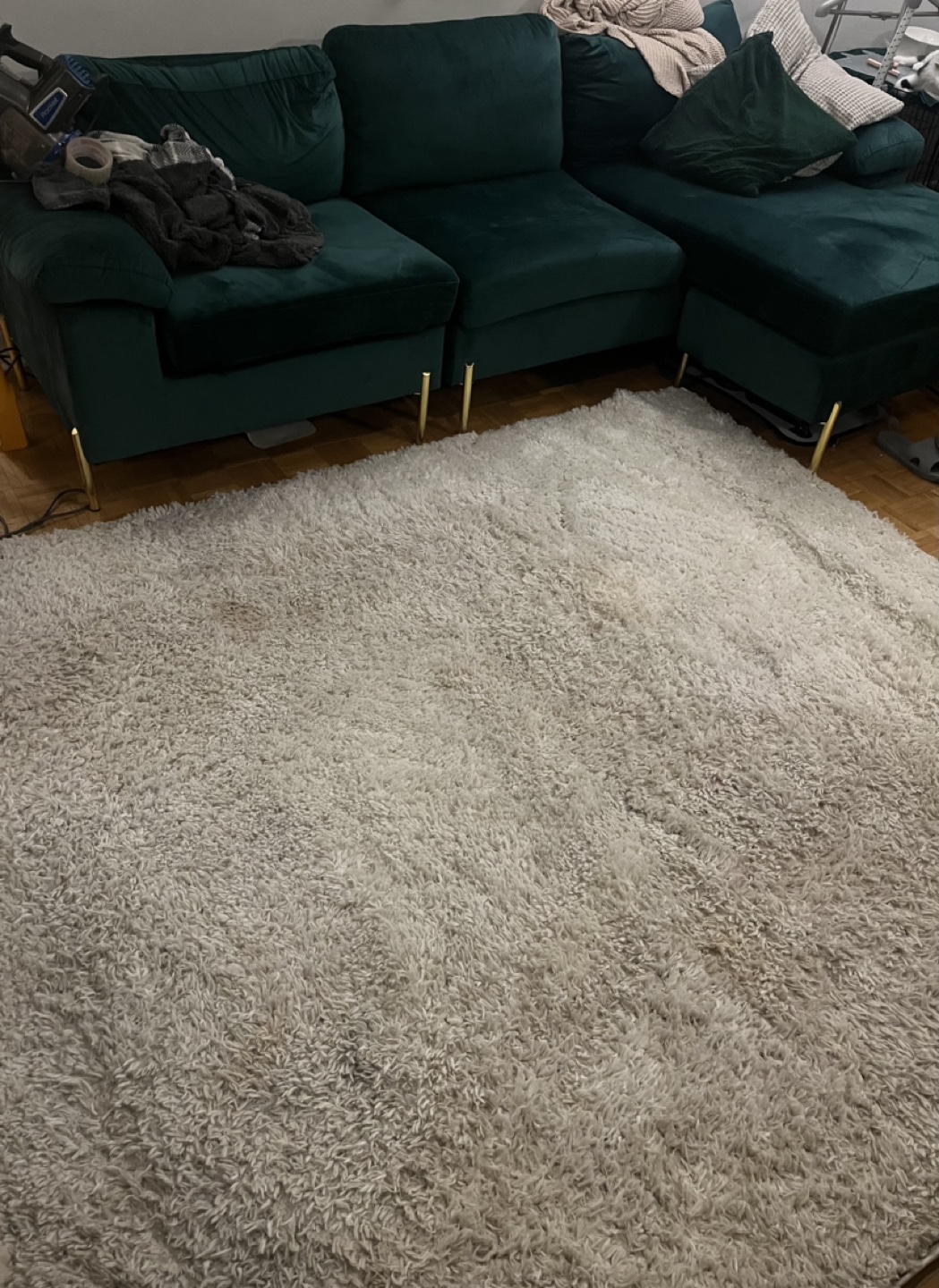 Cream area rug 7’x10’ - Pending
