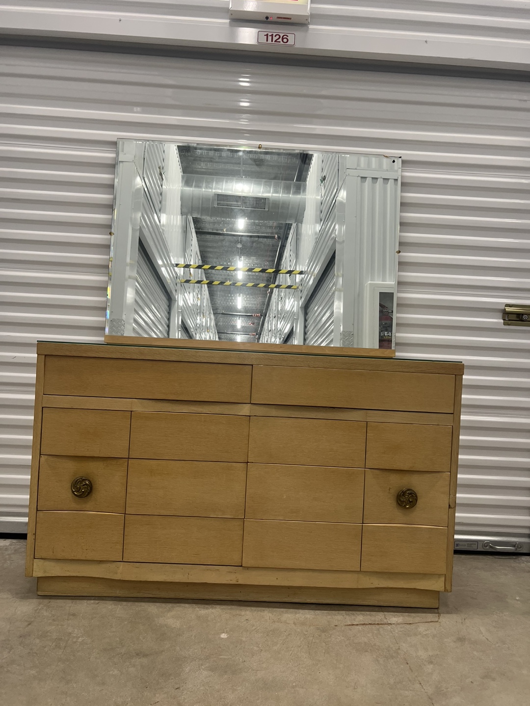 Kroehler Mid-Century Modern Dresser with Mirror