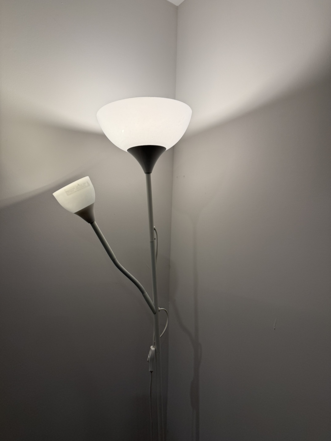 Ikea Floor lamp with two lights