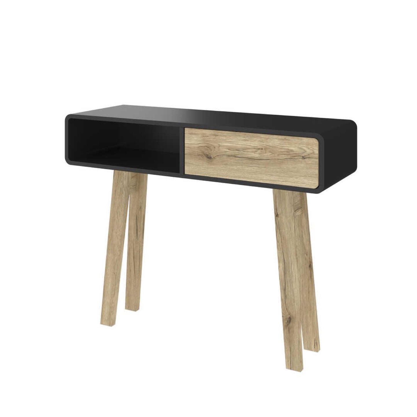 Modern Console Table with Drawer - photo 3