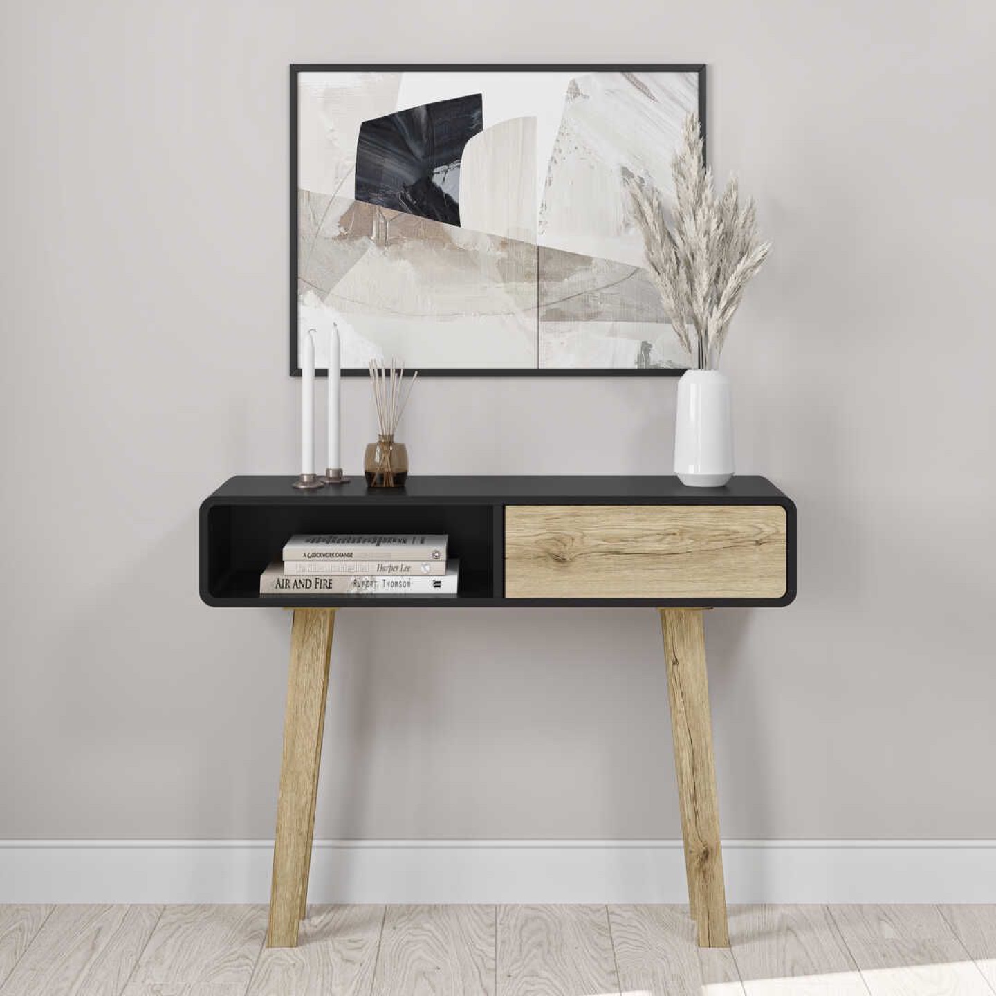 Modern Console Table with Drawer