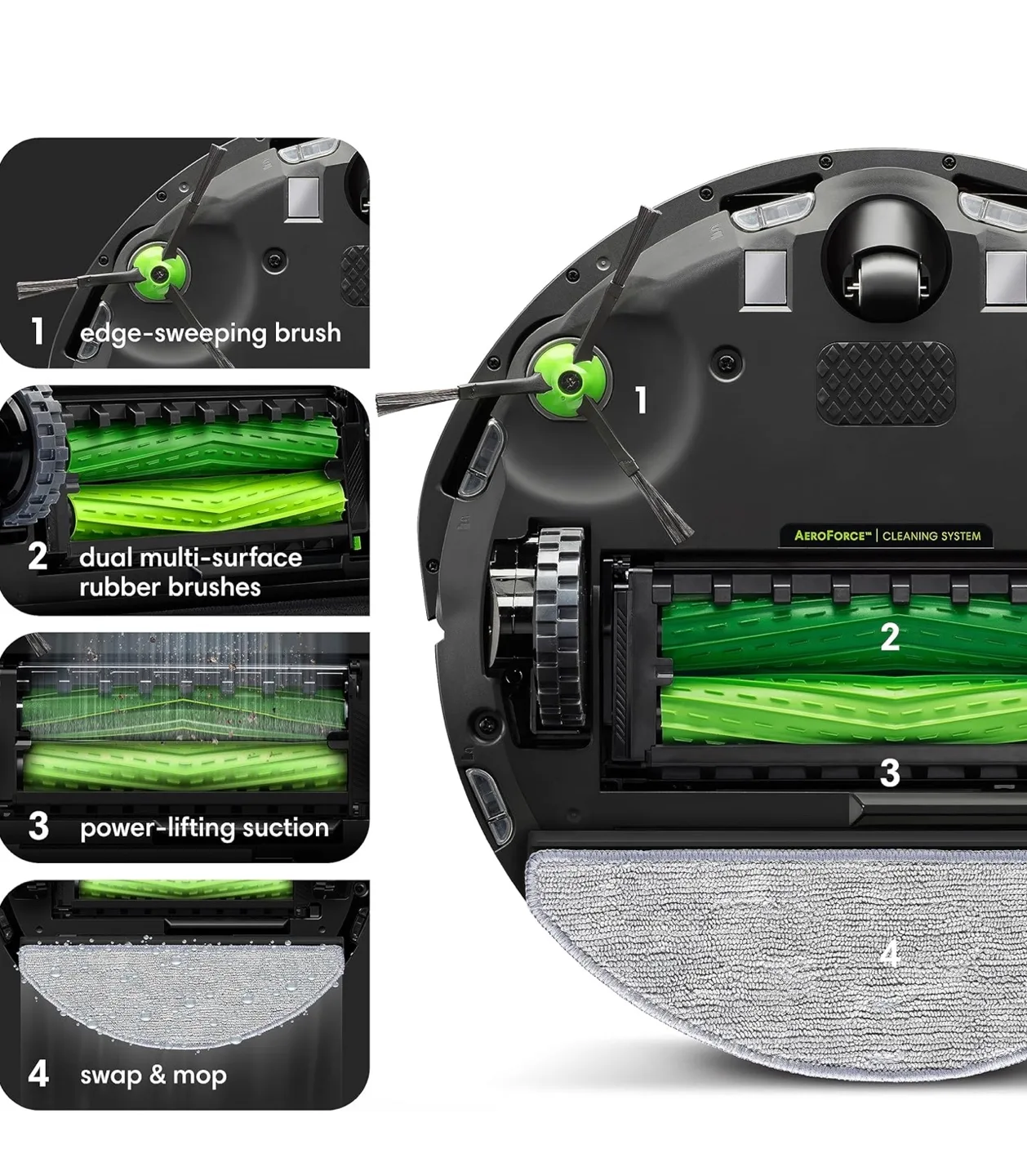iRobot Roomba Combo 15 Robot Vacuum and Mop image indicator(3)