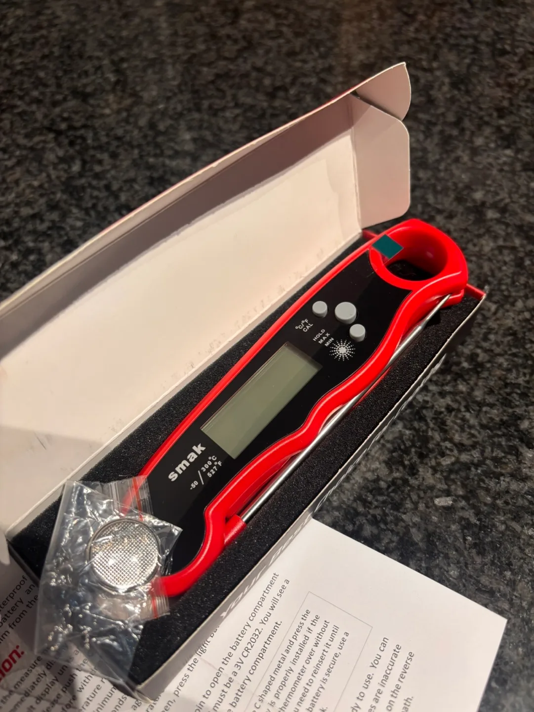Smak Waterproof Food Thermometer thumbnail