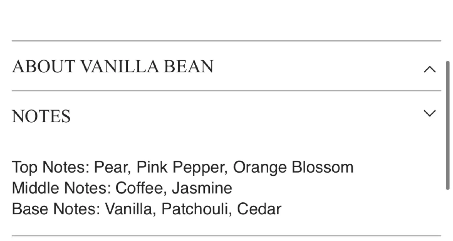 🍓Brand New! REG $83 ARLYN Vanilla Bean Perfume Full Size! image indicator(5)