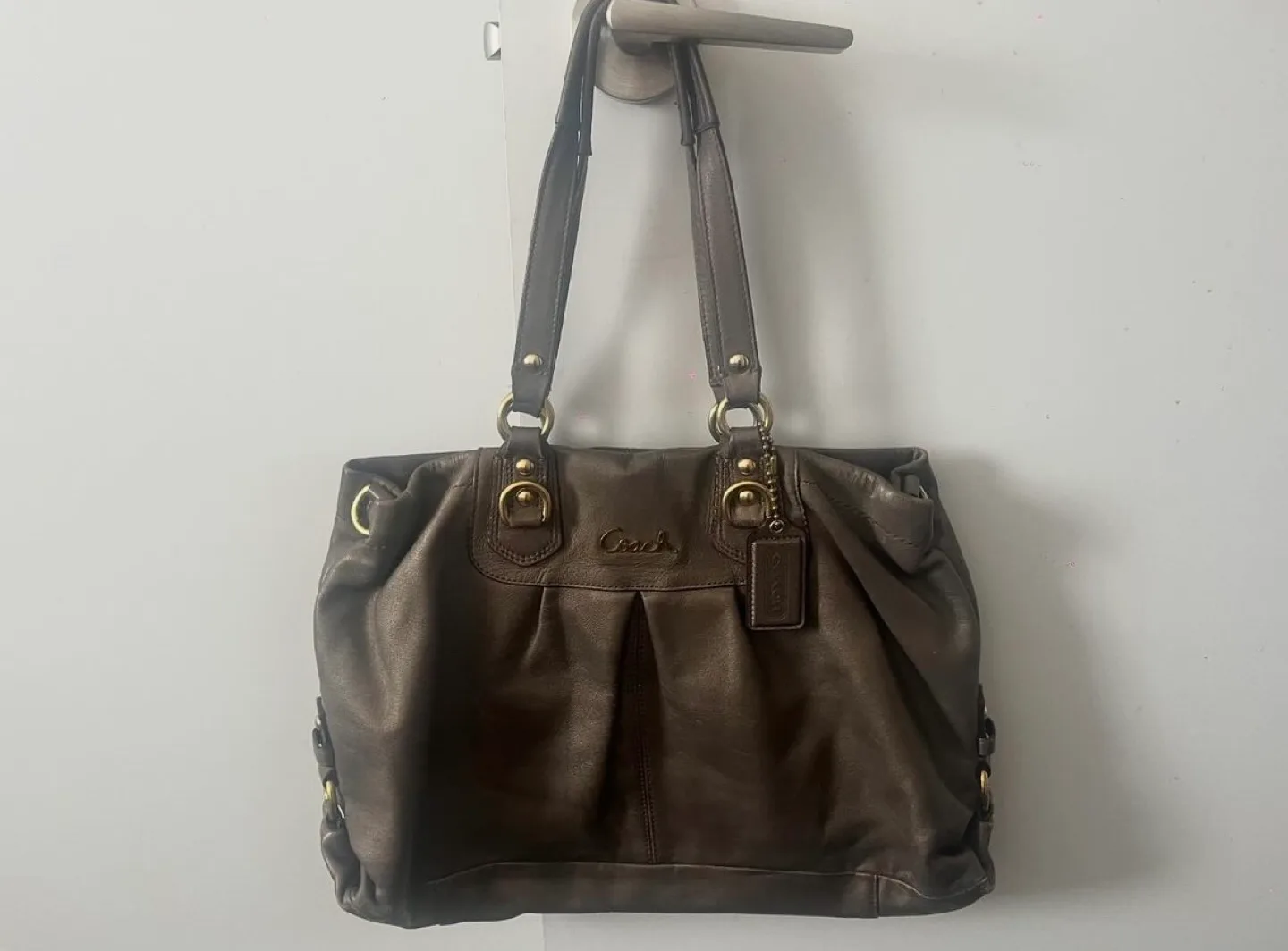 Coach Leather Tote Bag thumbnail