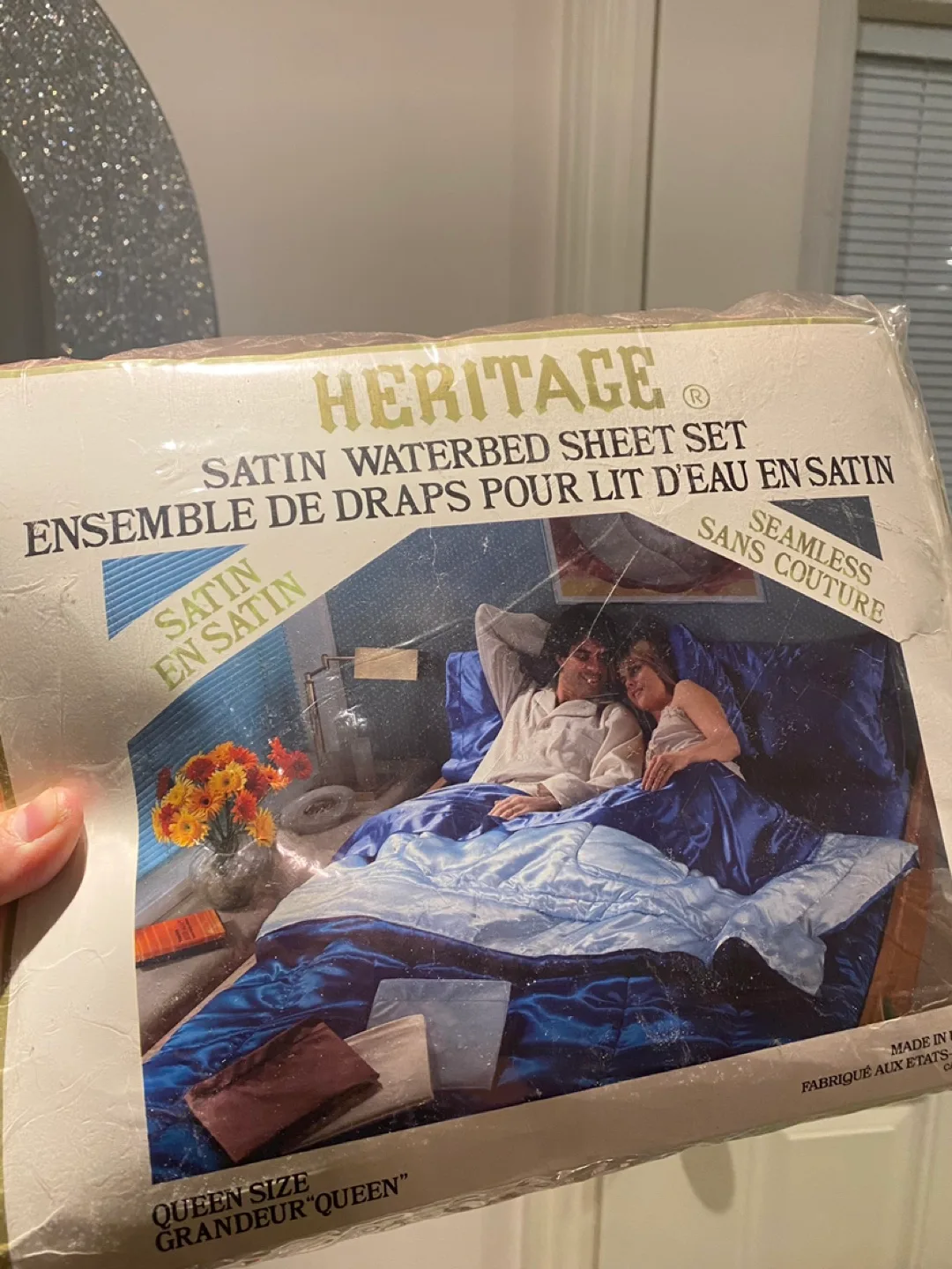 Heritage Satin Waterbed Sheet Set, Queen image indicator(3)