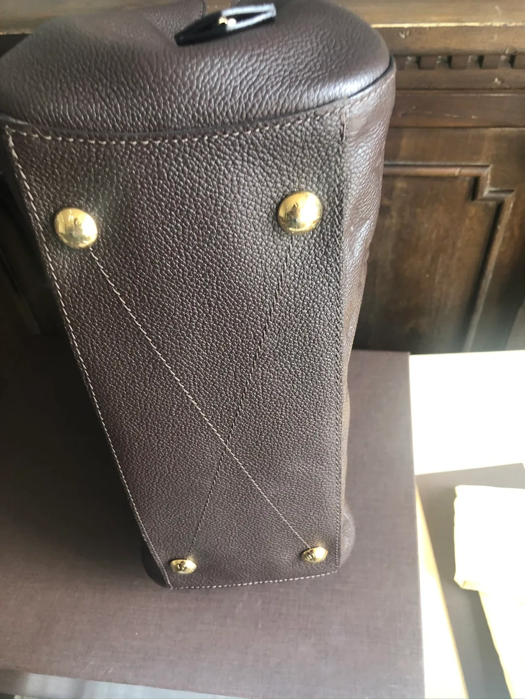 Louis Vuitton  Brown Monogram Empriente Leather Handbag image indicator(5)