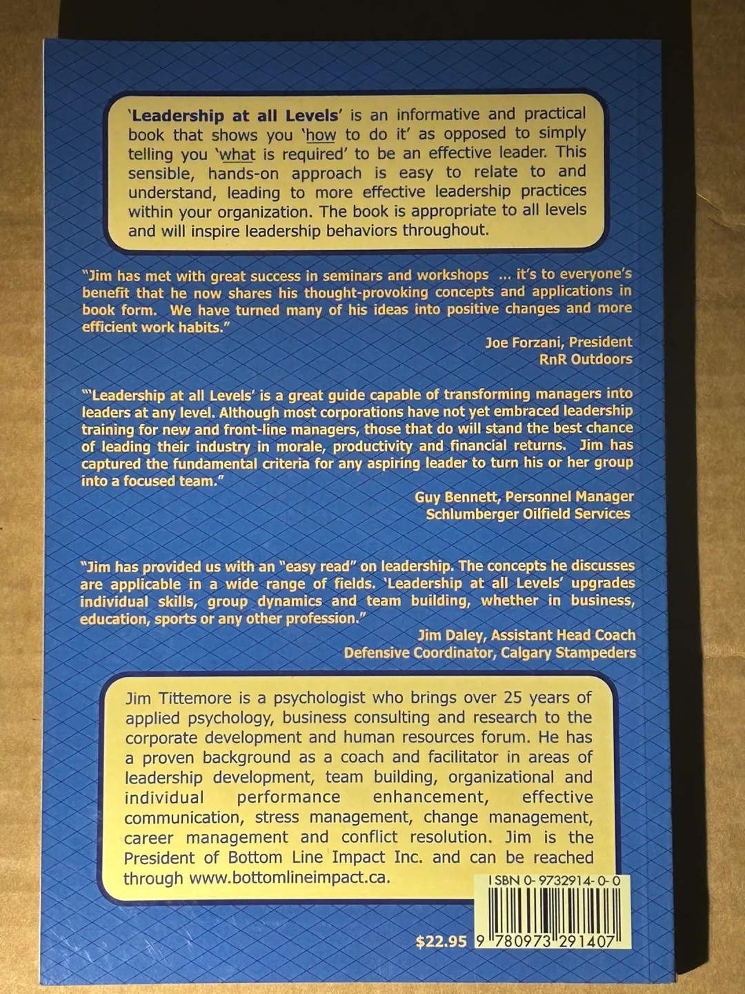 Leadership at all Levels by James A. Tittemore image indicator(2)