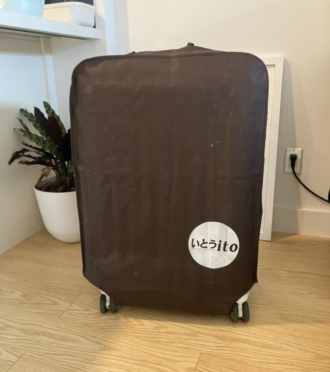 Ito blue 28 in tall luggage - photo 2