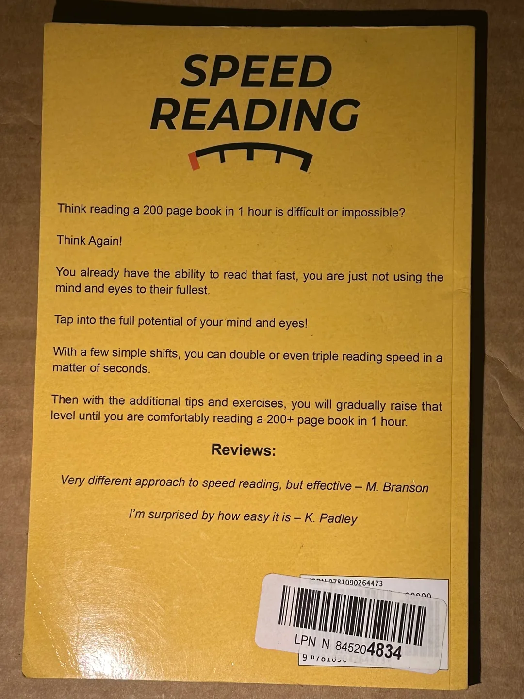 Speed Reading Book by Kam Knight image indicator(2)