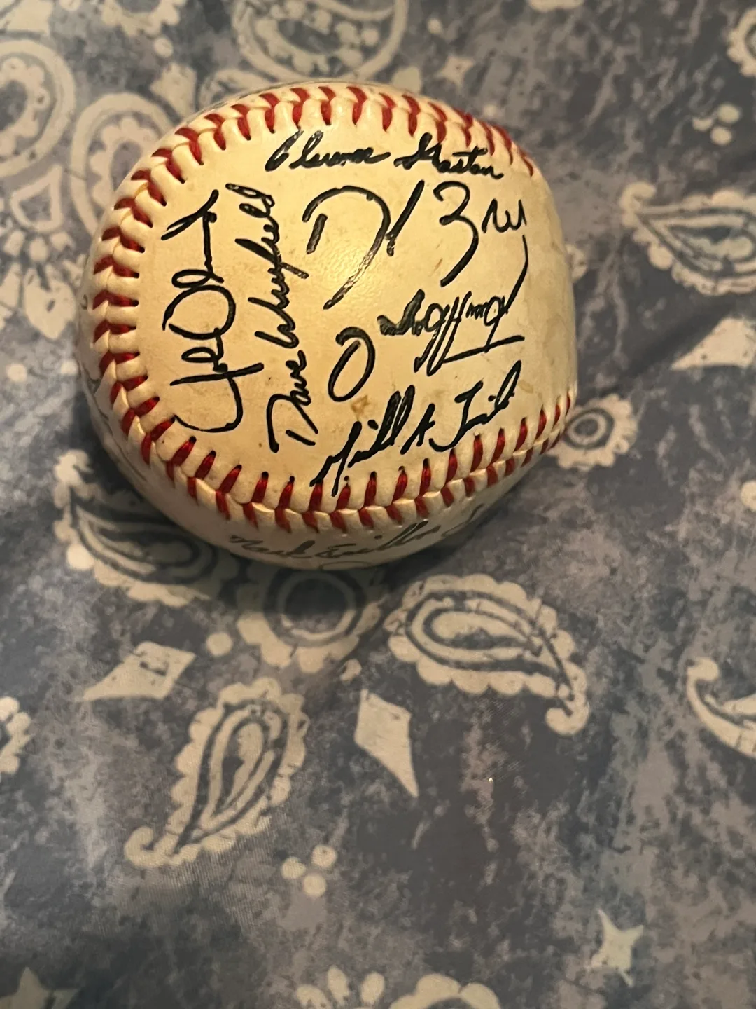 Autographed Baseball image indicator(3)
