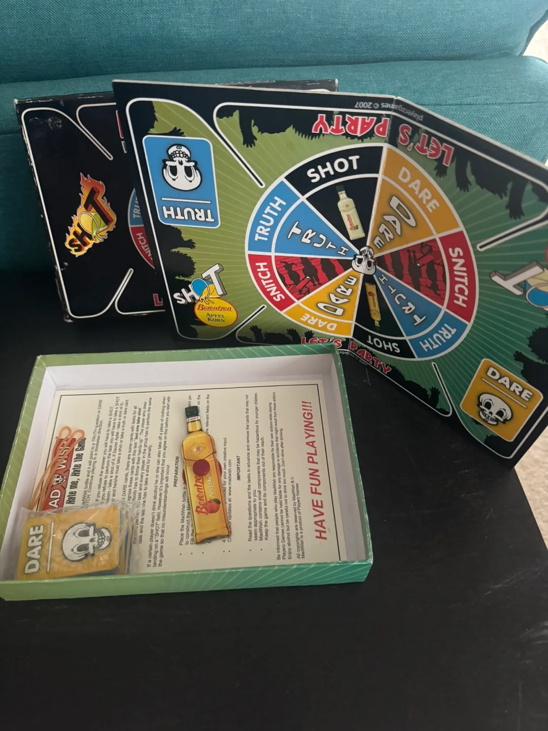 Mad Wish Let's Party Drinking Game image indicator(3)