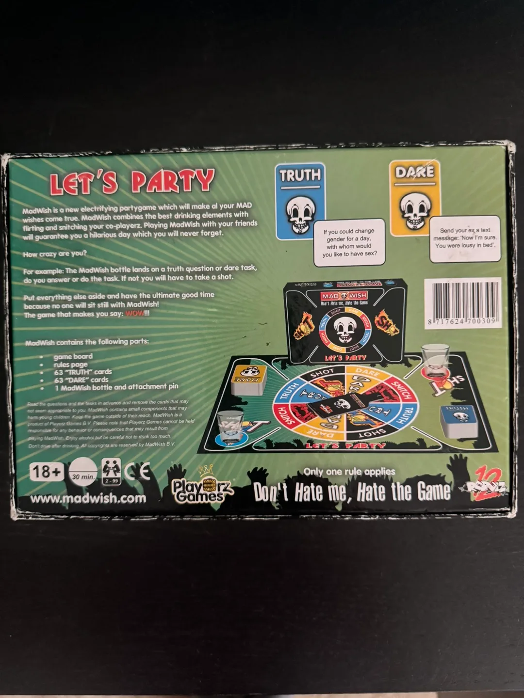 Mad Wish Let's Party Drinking Game image indicator(2)