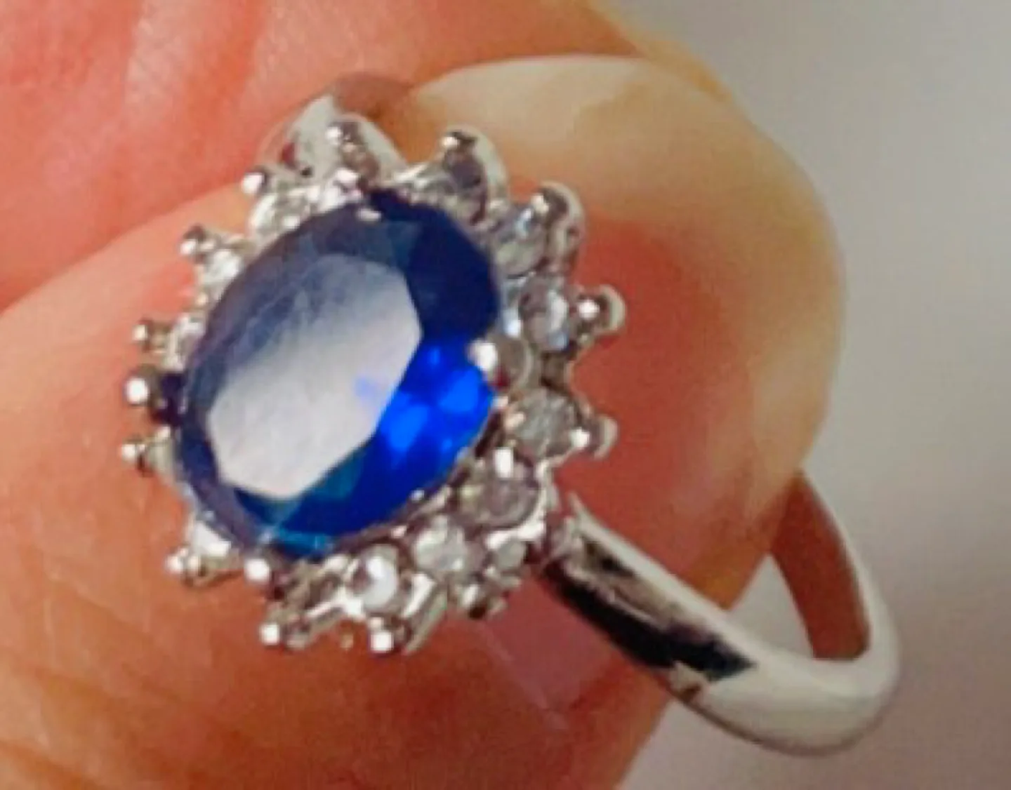 Blue Gemstone Ring thumbnail