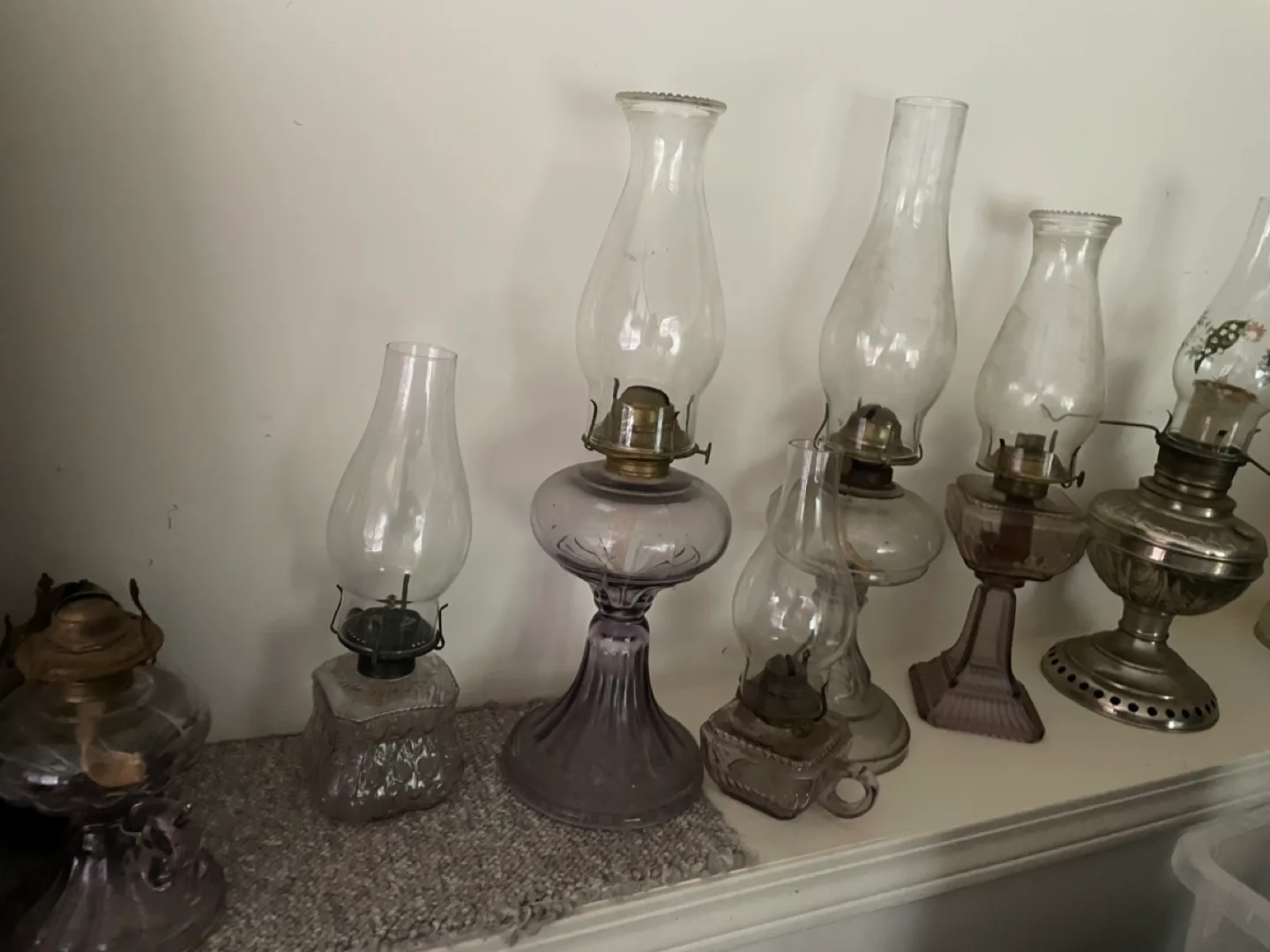 Antique Vintage Oil Lamps - Great for Home Decor image indicator(3)
