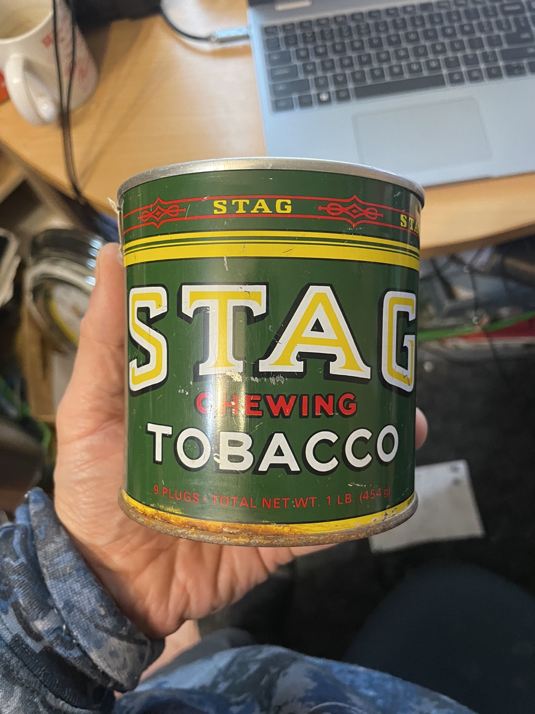 Vintage Stag Chewing Tobacco Tin - photo 3