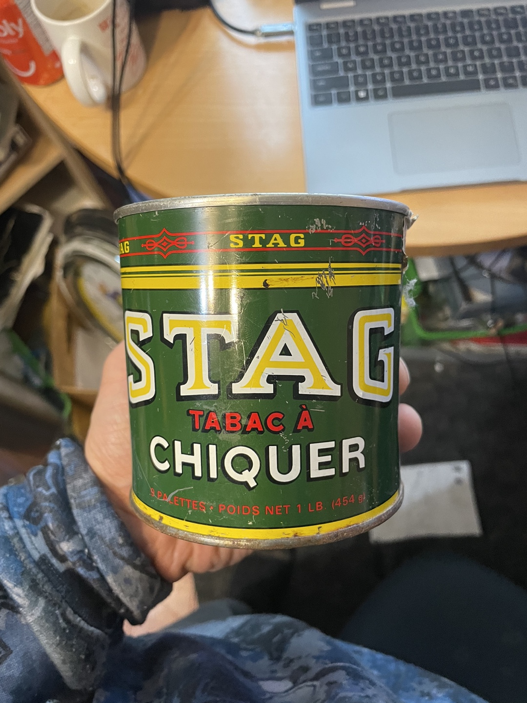 Vintage Stag Chewing Tobacco Tin - photo 2