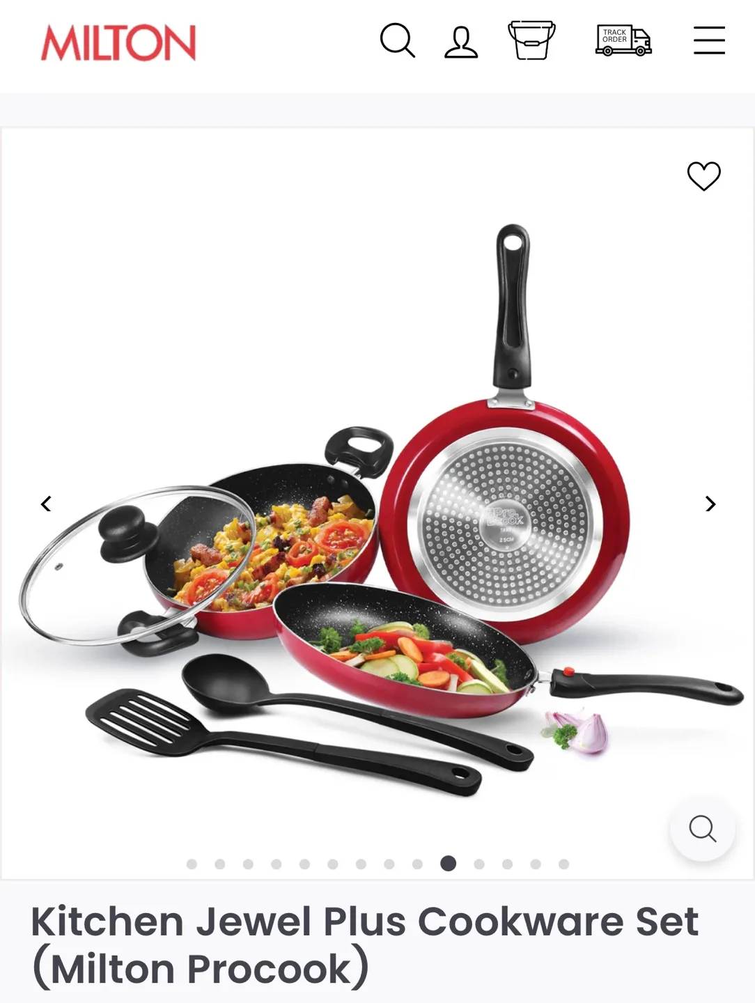 3 Pc cookware set -1 sauce pan,1 spatula, 1 spoon thumbnail
