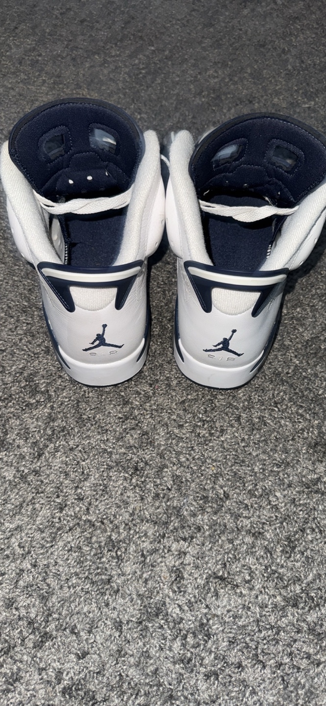 Air Jordan 6 Retro - White/Midnight Navy - photo 2