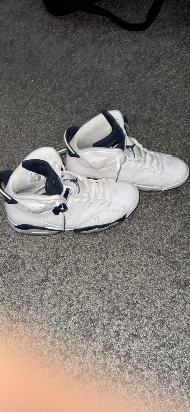 Air Jordan 6 Retro - White/Midnight Navy - photo 3