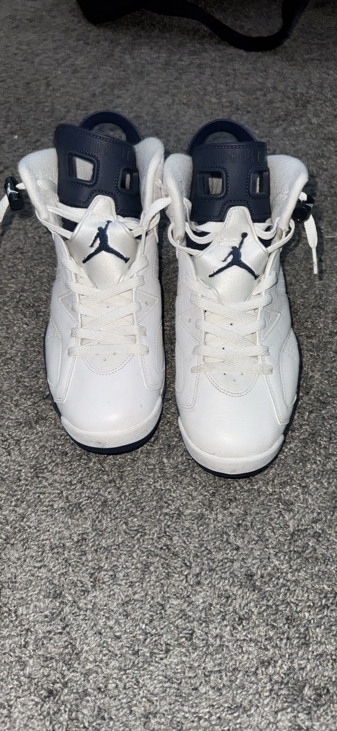 Air Jordan 6 Retro - White/Midnight Navy - photo 4