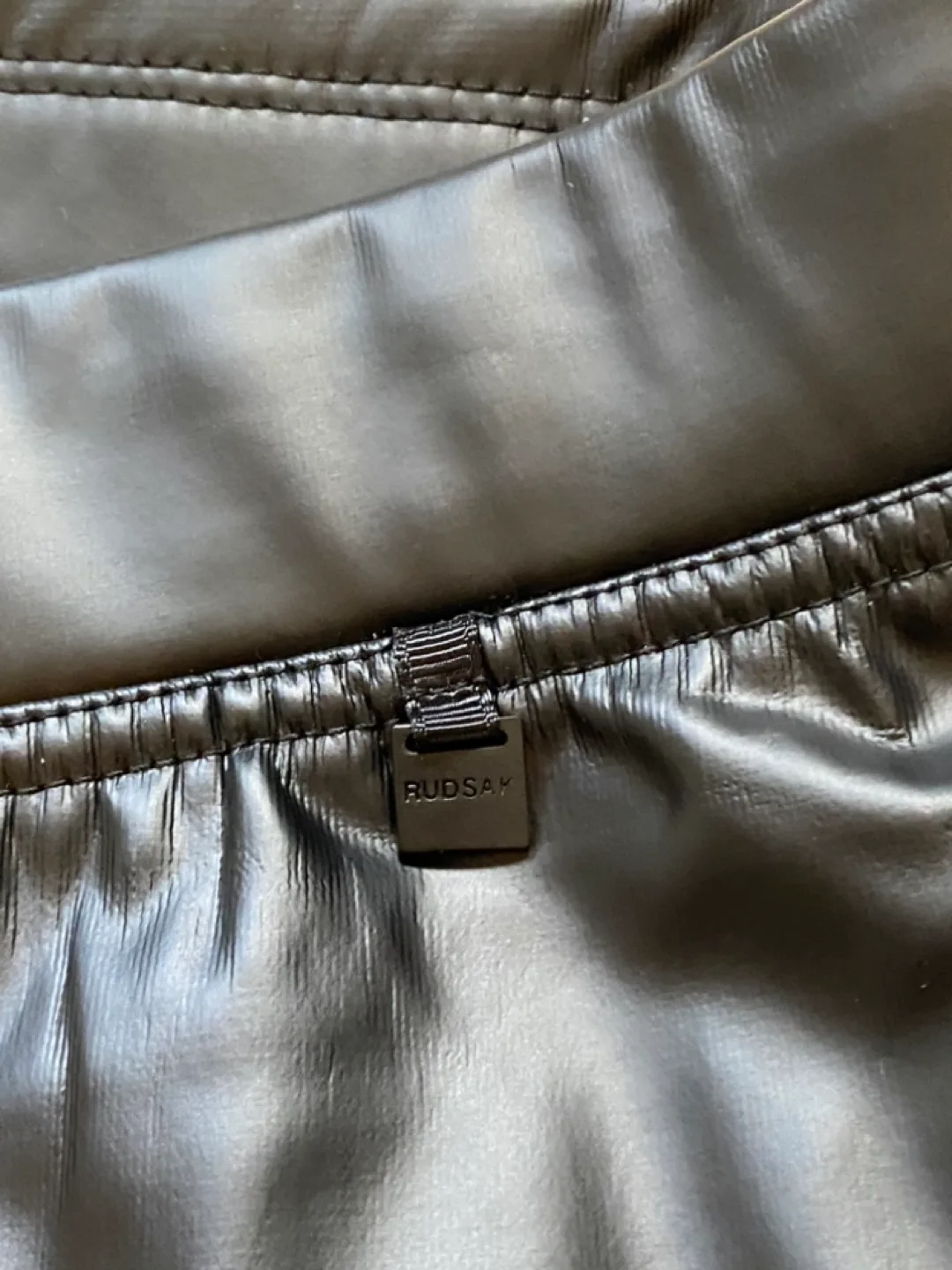 RUDSAK Black Faux Leather Leggings image indicator(5)