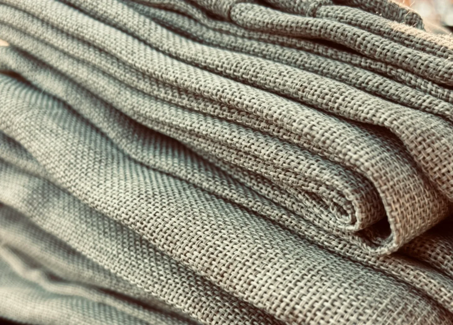 Faux Linen Curtain Panels, 52” W x 84” L $18 per Set of 2 image indicator(8)