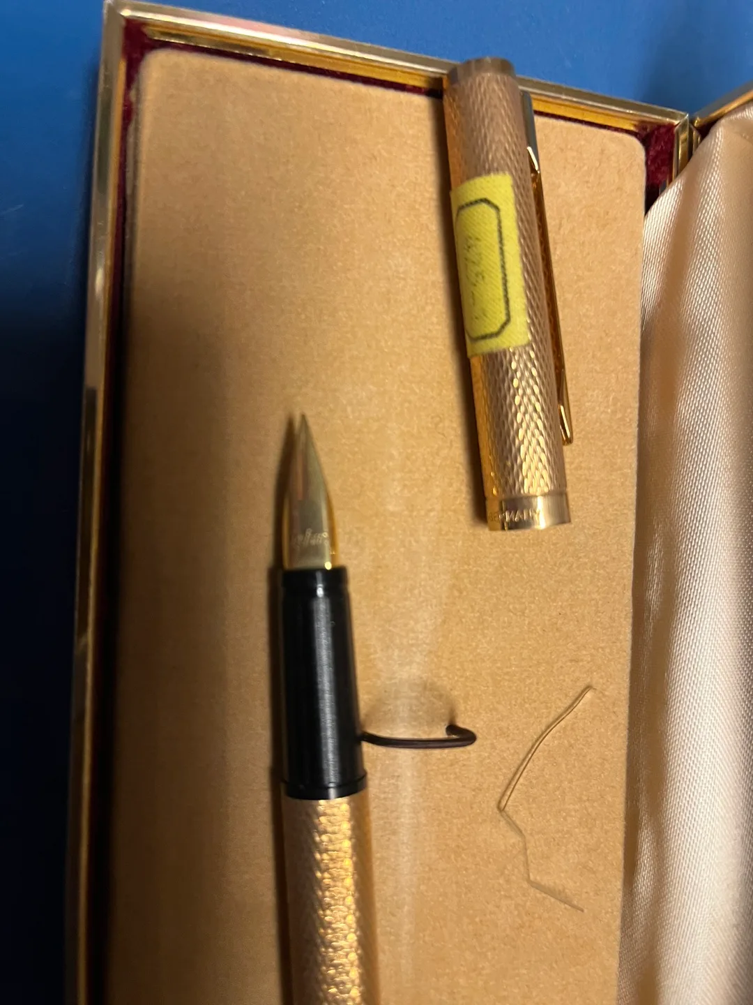 Reform Gold-Tone Fountain Pen piston driven ink pens image indicator(3)