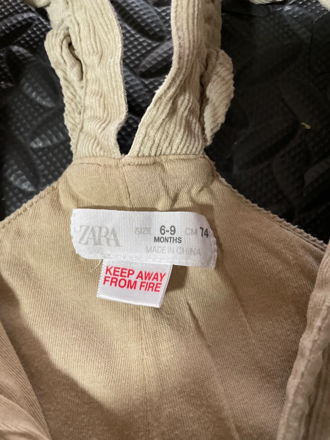 Zara Baby Corduroy Overalls image indicator(3)