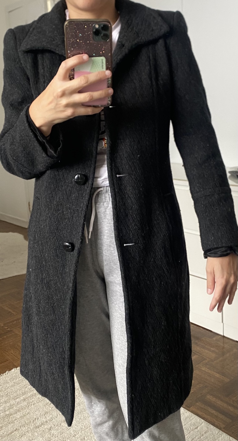 Black Wool Coat