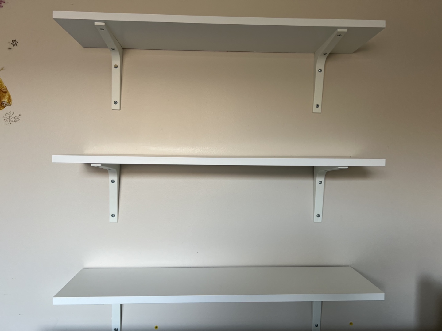 3 IKEA Wall Shelves-White-$20 Pls read Description - photo 3